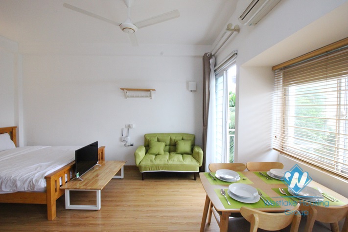 Affordable price, morden studio for rent on Doi Can street, Ba Dinh district.